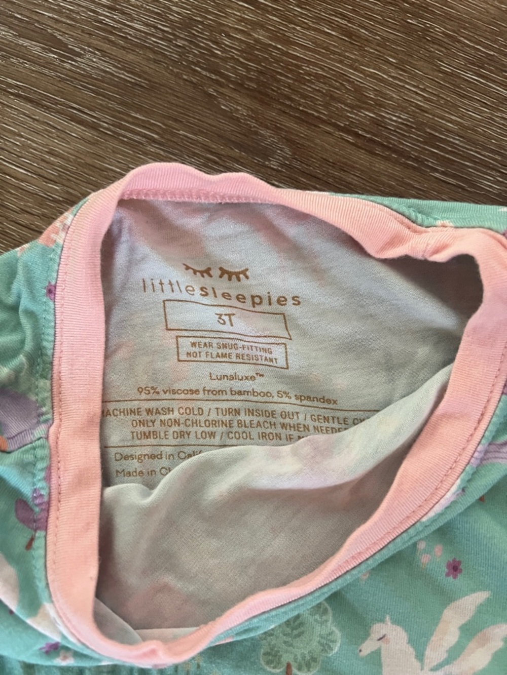 Little Sleepies Two Piece Pajamas - Picture 2 of 2